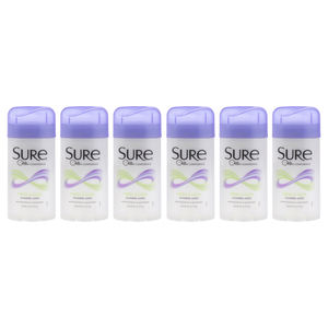 Sure Invisible Solid Anti-Perspirant Deodorant - Fresh and Cool - Pack of 6